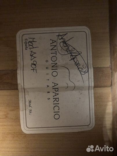 Гитара фламенко Antonio Aparicio AA 90f