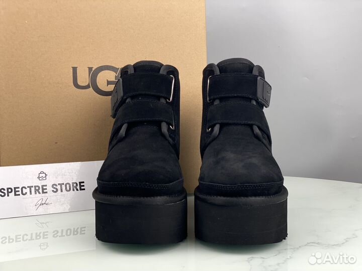 Ugg Neumel Platform Buckle Black