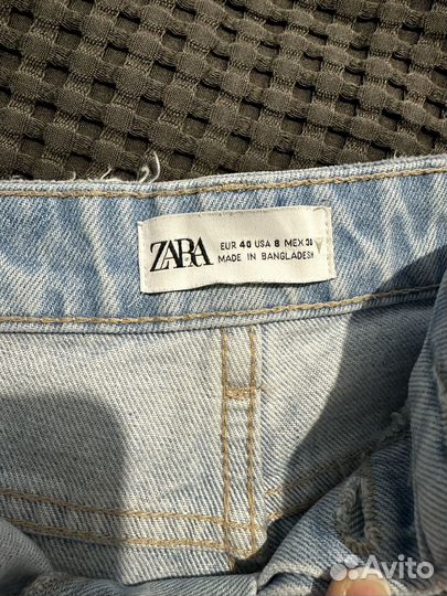 Джинсы zara eur 40