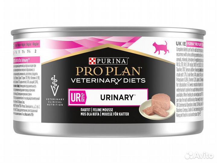 Корм для кошек Purina при мкб (Пурина)