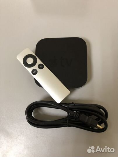 Apple TV 3 1469 полный комплект в коробке
