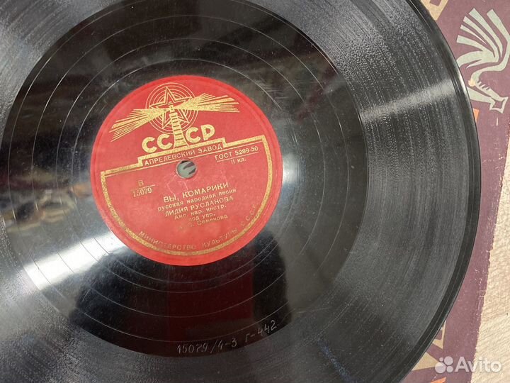 Пластика для патифонов и грамафонов Лидия Русанова