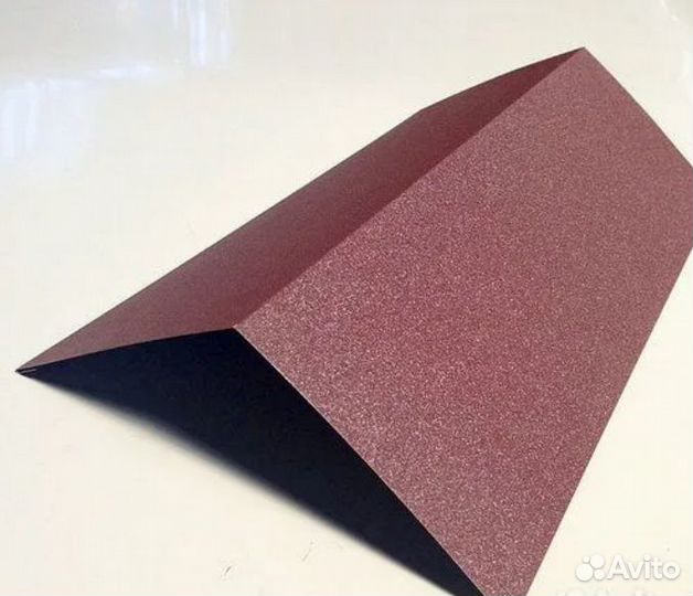 Конек уголок оцинкованные