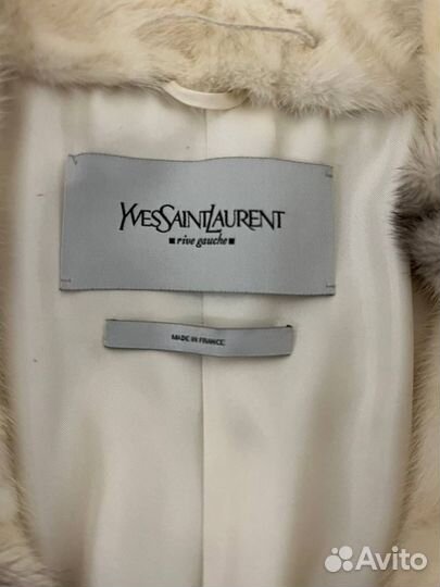 Saint laurent шуба