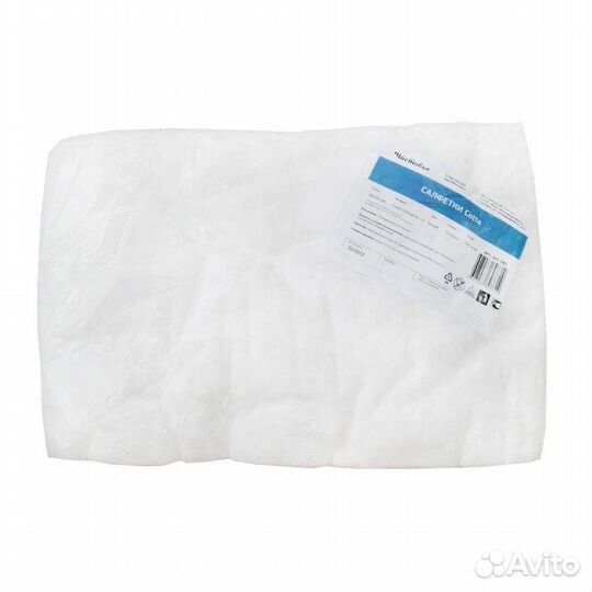 Салфетка 20*30см №100, спанлейс в пачке в Екатерин