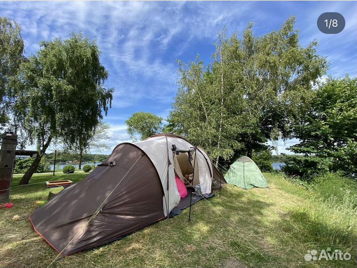 Аренда палатки 6 местная с тамбуром