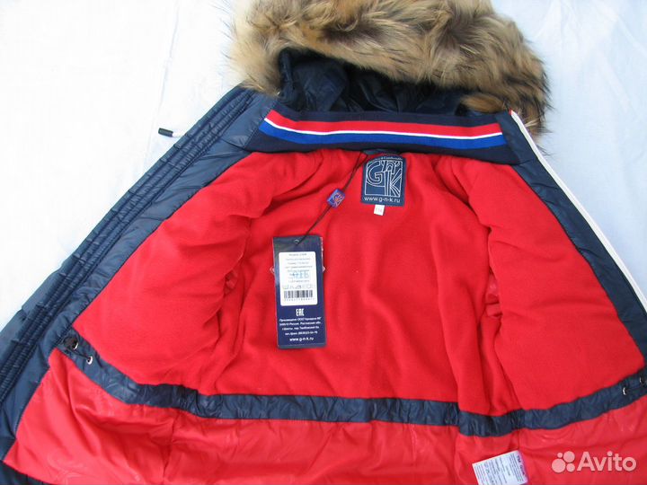 Новый теплый зимний пуховик брендовый