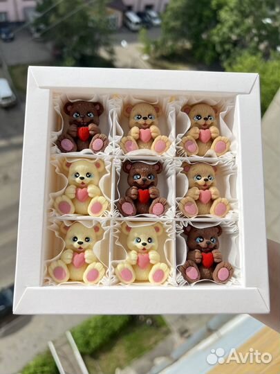 Шоколад ручной работы для учителей