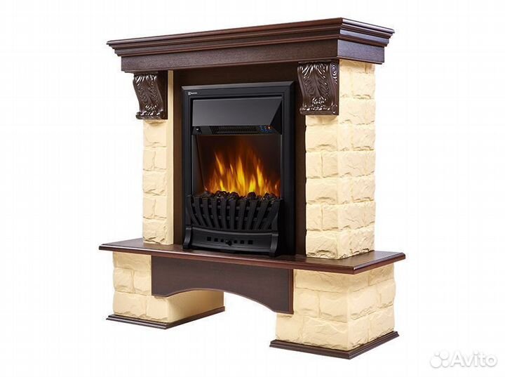 Портал Firelight Forte Classic U (угловой) камень