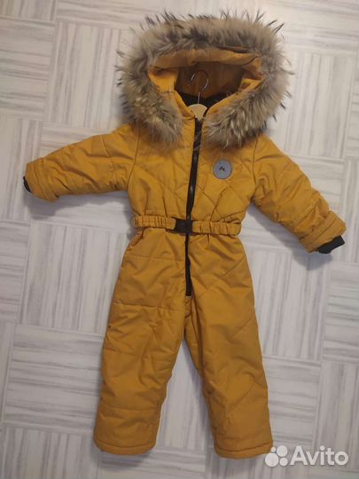 Зимний комбинезон для девочки 92-98