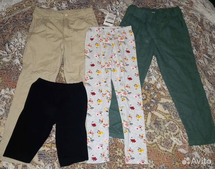 Пакет вещей на девочку 7 лет, 122-128 рост