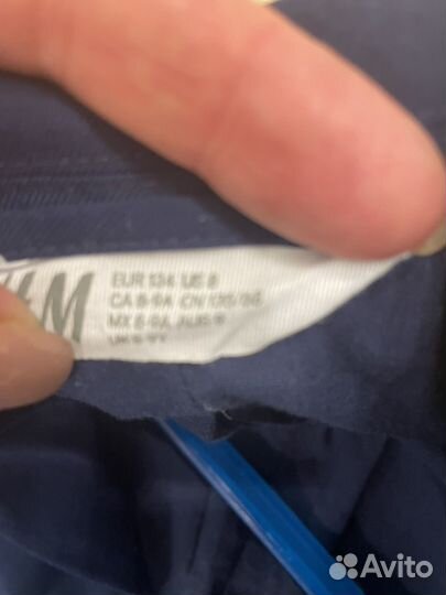 HM костюм пиджак жилетка брюки 134