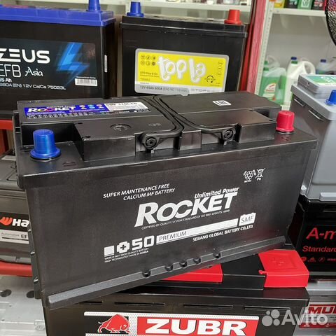 Аккумулятор корейский 110Ah 910A Rocket