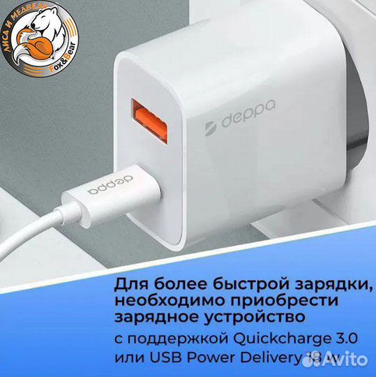 Быстрое беспроводное зарядное устройство 15W