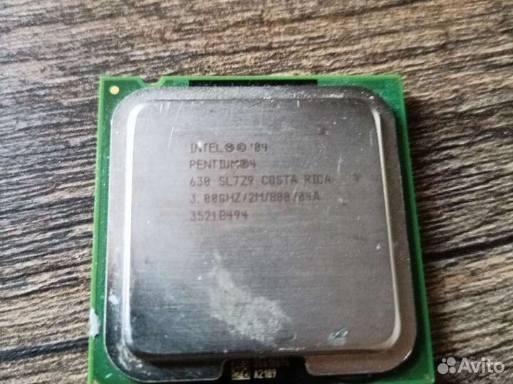 Процессор intel pentium 4