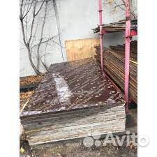 Фанера ламинированная б/у