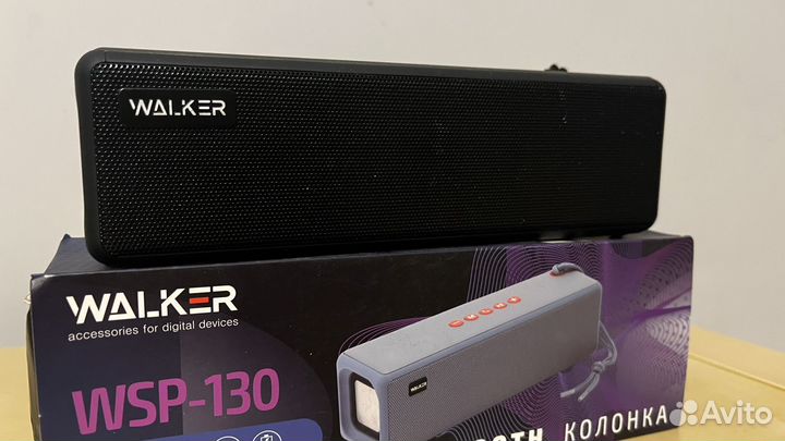 Портативная колонка walker wsp-130 bluetooth