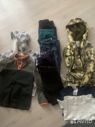 Пакет вещей, мальчик 7 лет, 122-136 рост