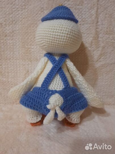 Игрушка ручной работы Утенок