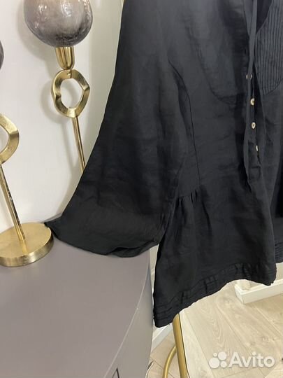 Блузка льняное