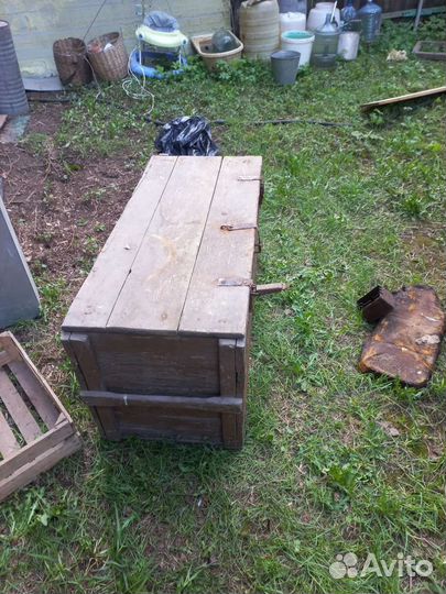 Ящик деревянный с ручками