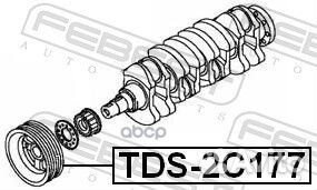 Шкив коленвала 1C/2C/2CT (toyota carina E