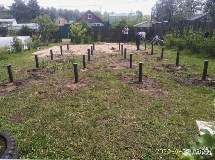 Винтовые сваи под ключ