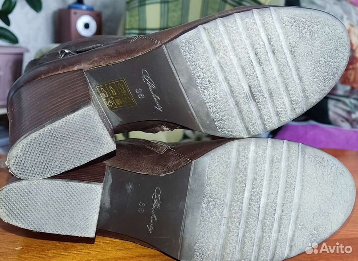 Ботильоны женские натуральная кожа 36