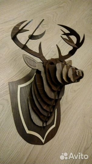 Голова оленя декоративная