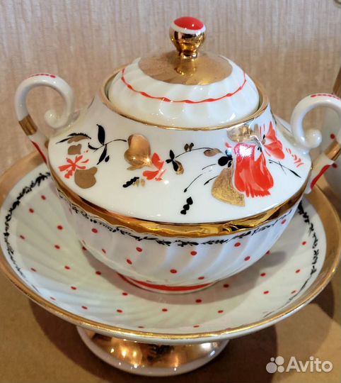 Чайный сервиз лфз СССР 21 предмет
