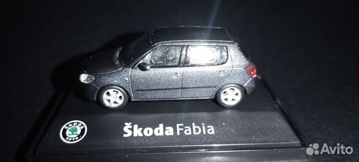 Skoda Fabia 2 (Abrex 1:72) 2007