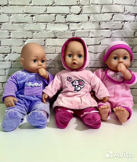 Кукла Пупс интерактивный/мягкая кукла