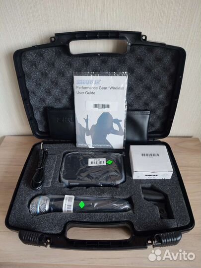 Радиомикрофон Shure PGX24 Beta58 новый в кейсе