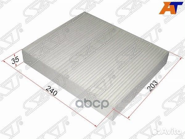 Фильтр салона chevrolet aveo 11/cruze 09/coba