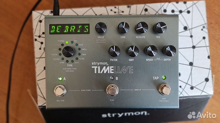 Педаль Strymon TimeLine Delay комбайн