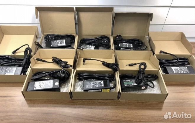 Блок питания зарядка для ноутбука Asus lenovo HP