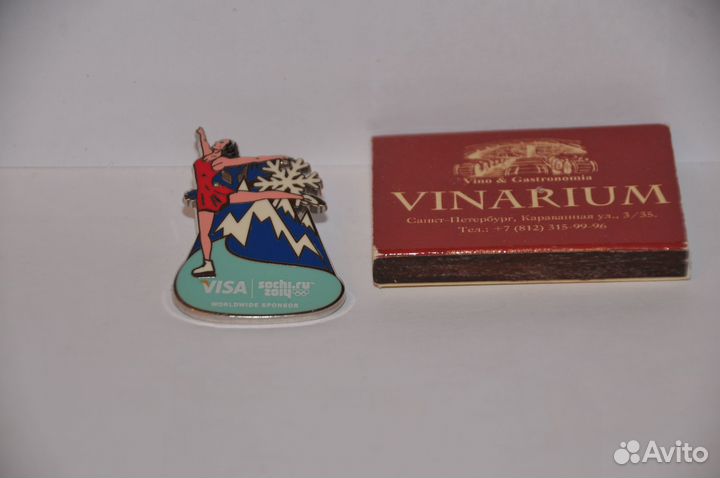 Значок Сочи 2014 Visa