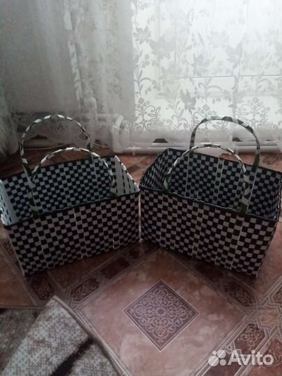 Корзина плетеная