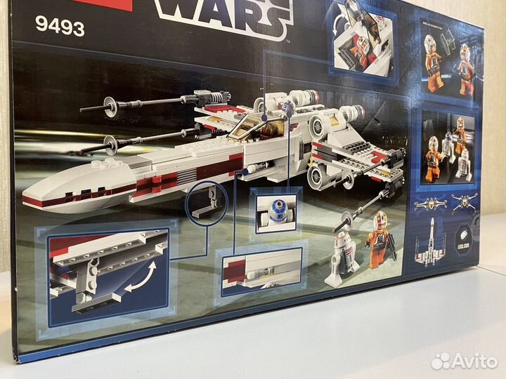 Lego Star Wars 9493 Истребитель X-wing