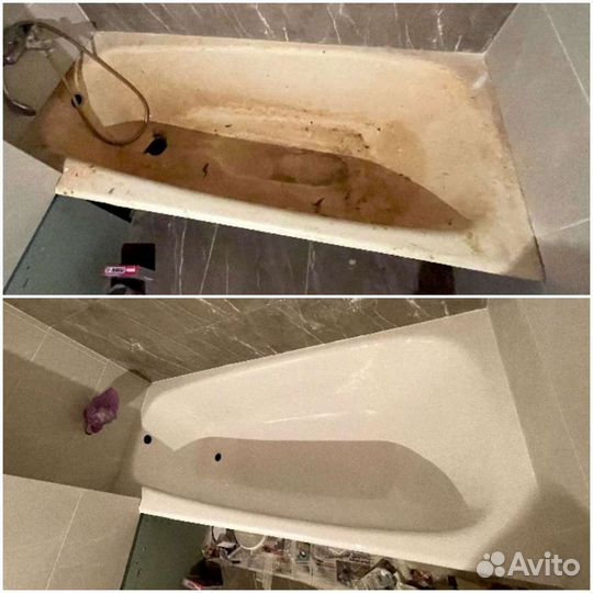 Реставрация ванн жидким акрилом