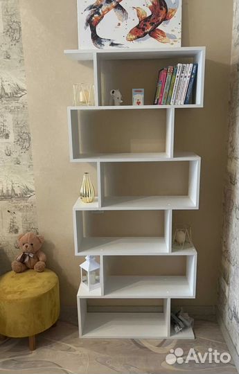 Стеллаж деревянный