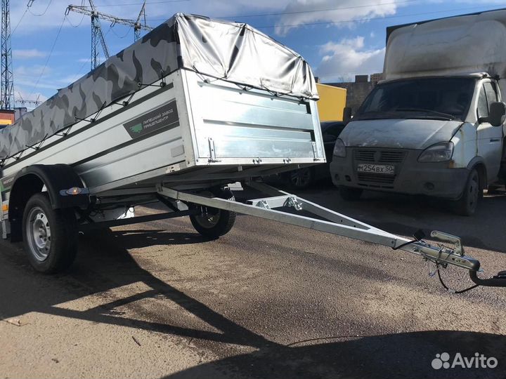 Прицеп легковой оцинкованный самосвал 2.5х1.3х0.5