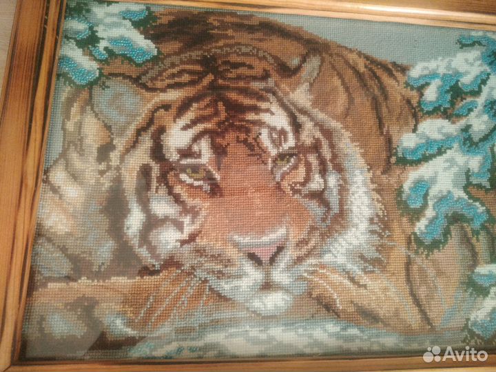 Тигр картина