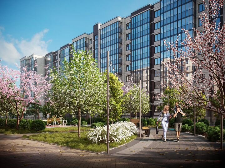 Квартира-студия, 26,1 м², 6/9 эт.