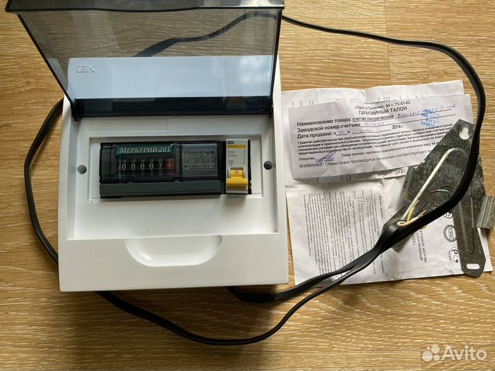 Комплект Электрический счетчик Меркурий-201.5