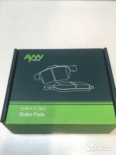 Колодки тормозные перед Kia Spectra, Kia Rio 2