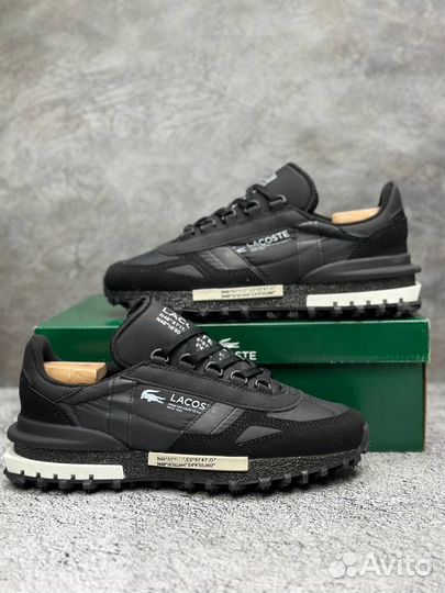 Кроссовки Lacoste черные арт:312