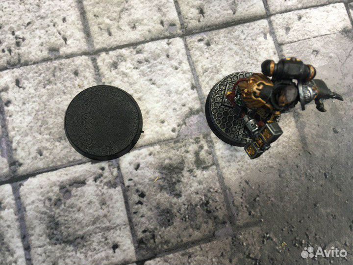 Базы круглые для миниатюр, подставки 32мм 5шт