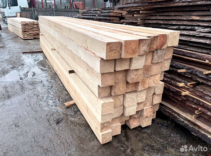 Брус обрезной 100х150х6000