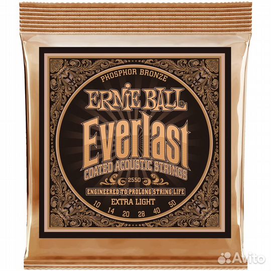 Струны для акустической гитары Ernie Ball 2550 Eve